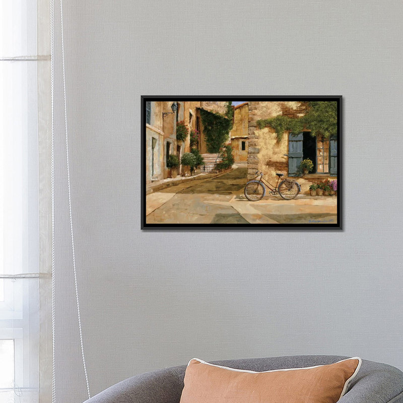 « la livraison », reproduction sur toile, H 8 po x l 12 po x P 0,75 po, Pas de tapis, Toile tendue