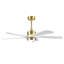 5-Blade Transitional Modern Solid Wood LED Ceiling Fan with Dimmable Light and Remote-1396821069-1376541970