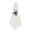 Meadow Walk Iris Napkin Ring - Chambray