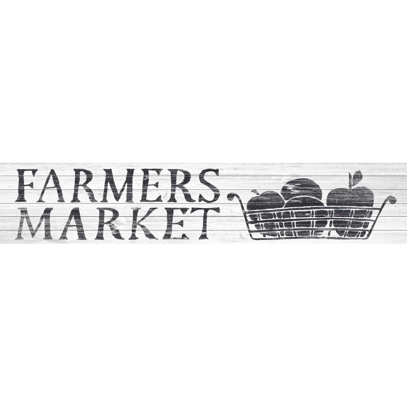 « agriculteurs market iii », art de texture sur bois