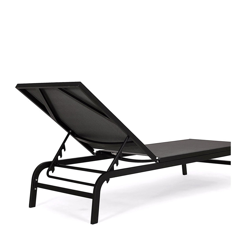 FINN CHAISE LUNGE, Gris foncé