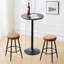 Wienand Upholstered Counter Stool with Metal Frame-49339424