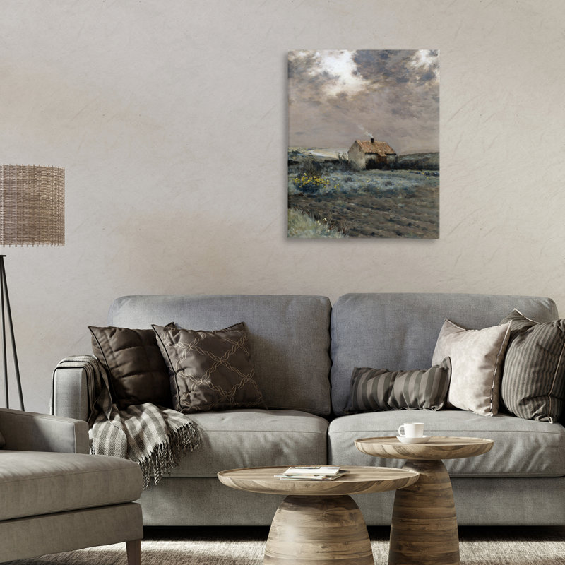 Cabane en toile de fond couvert, design par Lettré et doublé, H 20 po x l 16 po