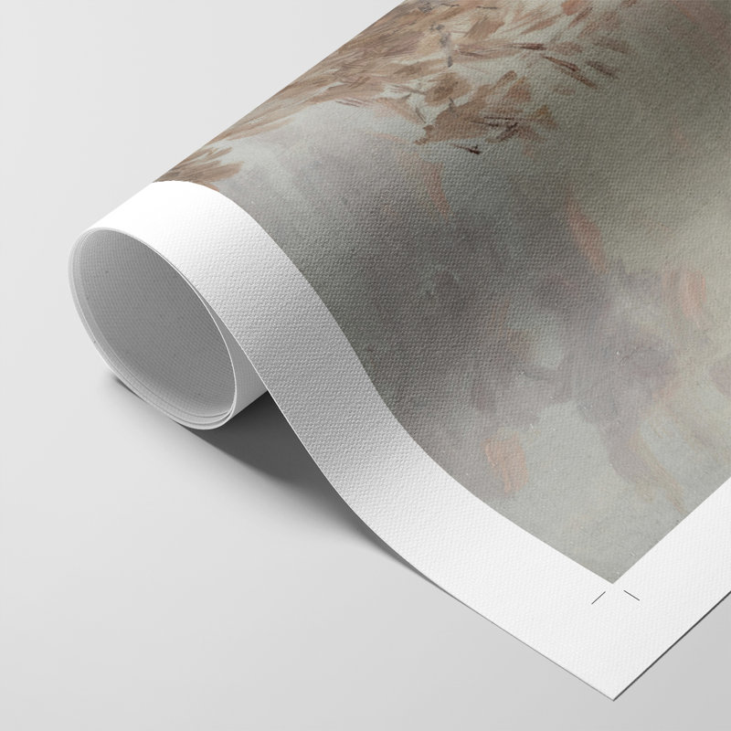 Paysage rétro Cxxxv - reproduction de toile seulement - non encadrée