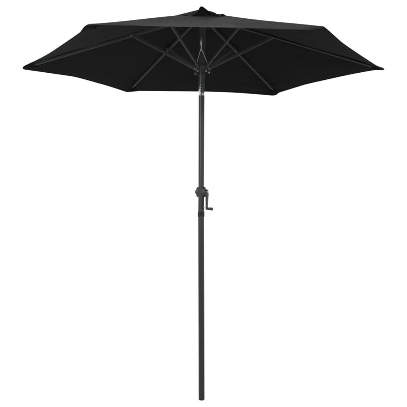 Parasol de plage Beezie, Noir