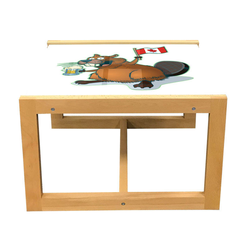 Inwelle Sled Coffee Table, 40cm H x 46.5cm W x 62cm D