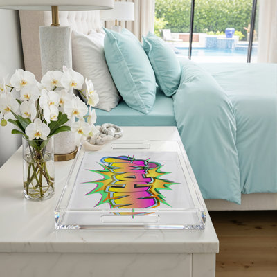 Plateau décoratif rectangulaire Wham