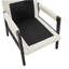 Fauteuil d'appoint rembourré en chenille de style Mid-Century-1032197030