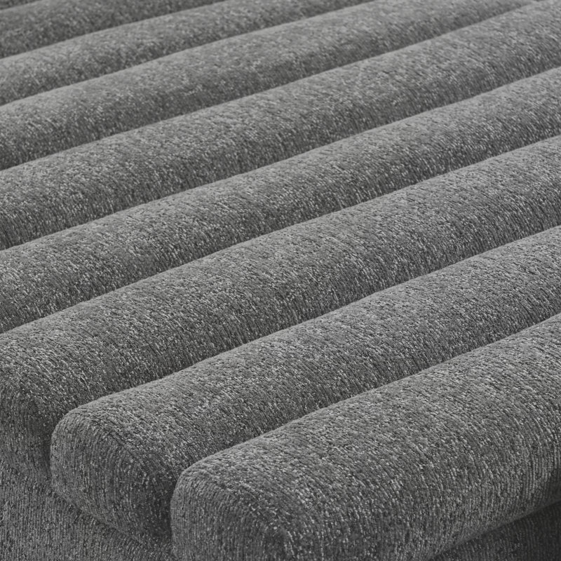Bench For Bedroom End Of Bed, Gray