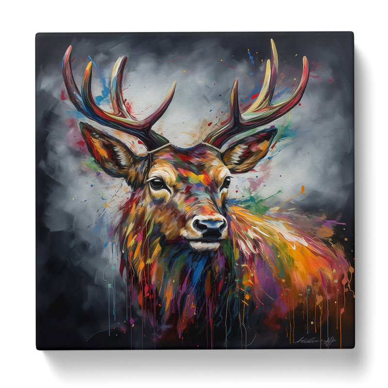 Modern Wall Art - Wrapped Canvas, 35cm H x 35cm W x 3cm D