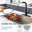 Single Handle Pull Down Sprayer Kitchen Faucet for Kitchen Sink with Water Filtered Function-102373929