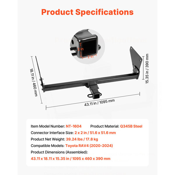 Dimensions du produit