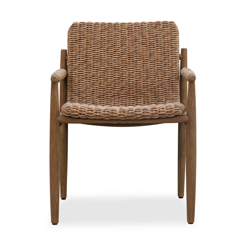 Méridienne d'extérieur Uttermost Sumba Golden Flax