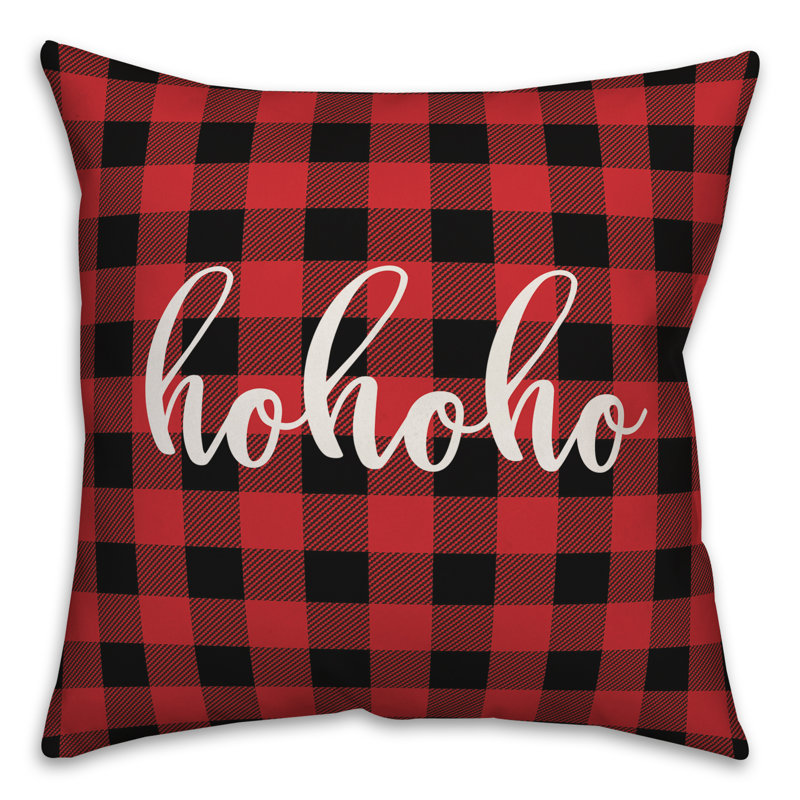 Plaid Throw Pillow, Pillow Cover