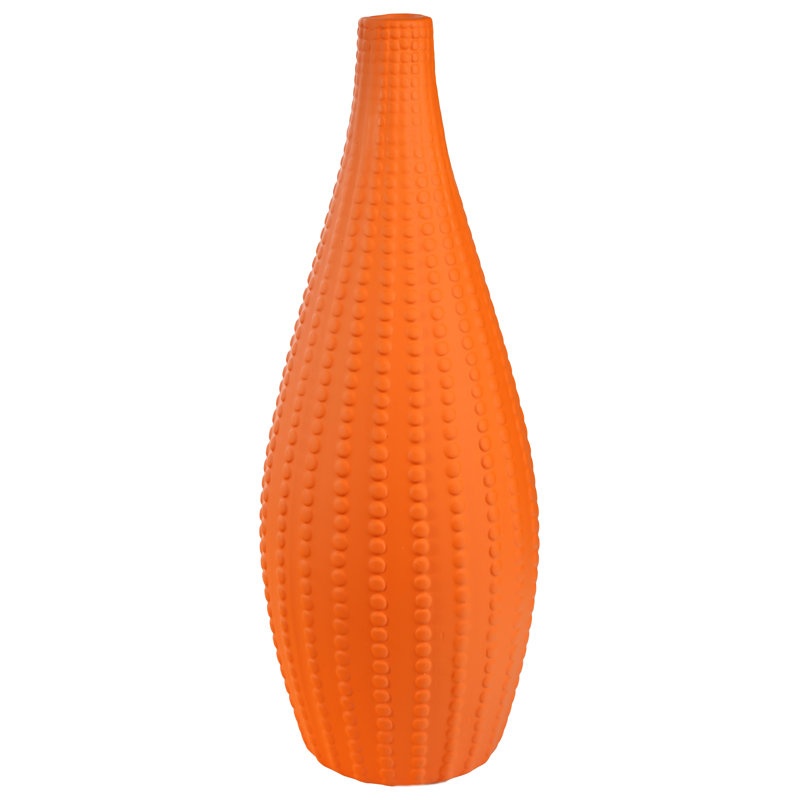 Kaci Table Vase, Orange