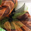 Couronne d'Halloween avec citrouille loufoque