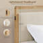 Structure de lit rembourrée moderne en bois massif avec USB-2132999832-2132999909