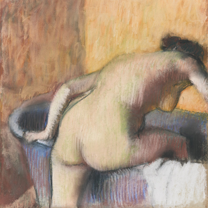 Taysha Degas The Bathers I by Edgar Degas - Wrapped Canvas Print, 122 cm H x 122 cm W