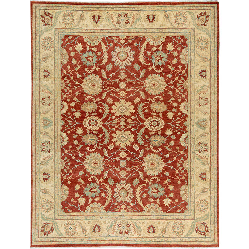 Zarbof Wool Oriental Area Rug