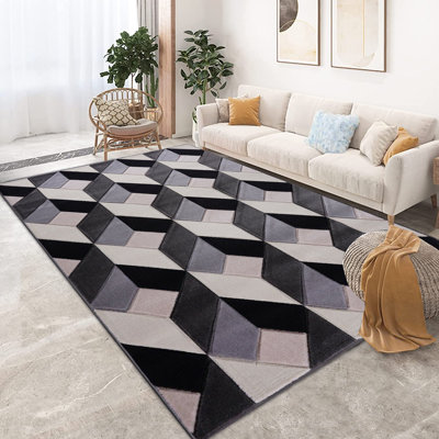Glasser Geometric Area Rug