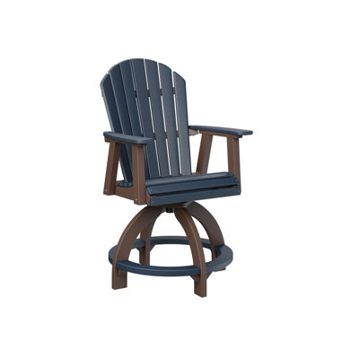 Comfo Back Outdoor Bar Stool