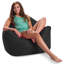 Fauteuil à billes pour siège structuré pour enfants, adolescents et adultes, fauteuil à billes confortable pour jouer, lire et regarder la télévision, fauteuil Malibu, plusieurs couleurs et tissus-239417857