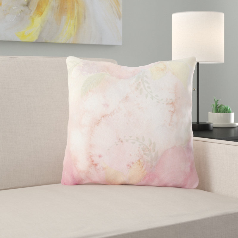 Outdoor Reversible Throw Pillow, Microsuede, Indoor
