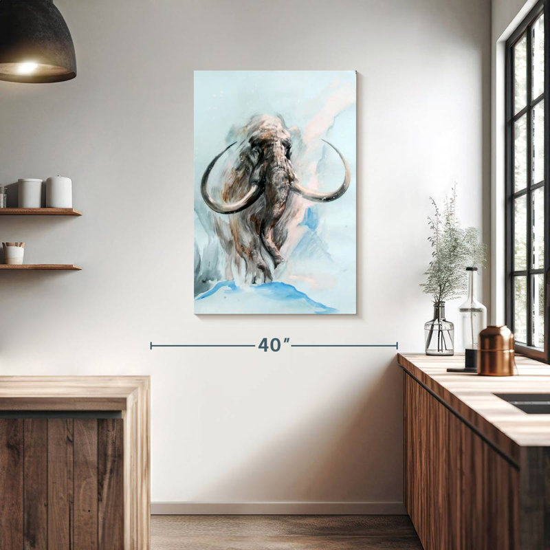 Brampt Mammoth, 39" H x 26" W