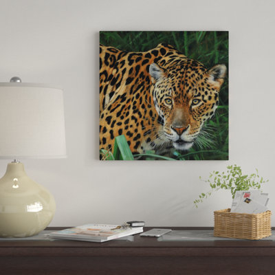 « jaguar big cat ii », impression sur toile