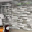 Carreau de mosaïque linéaire l 11,75 po x L 11,75 po Bulder-50668286