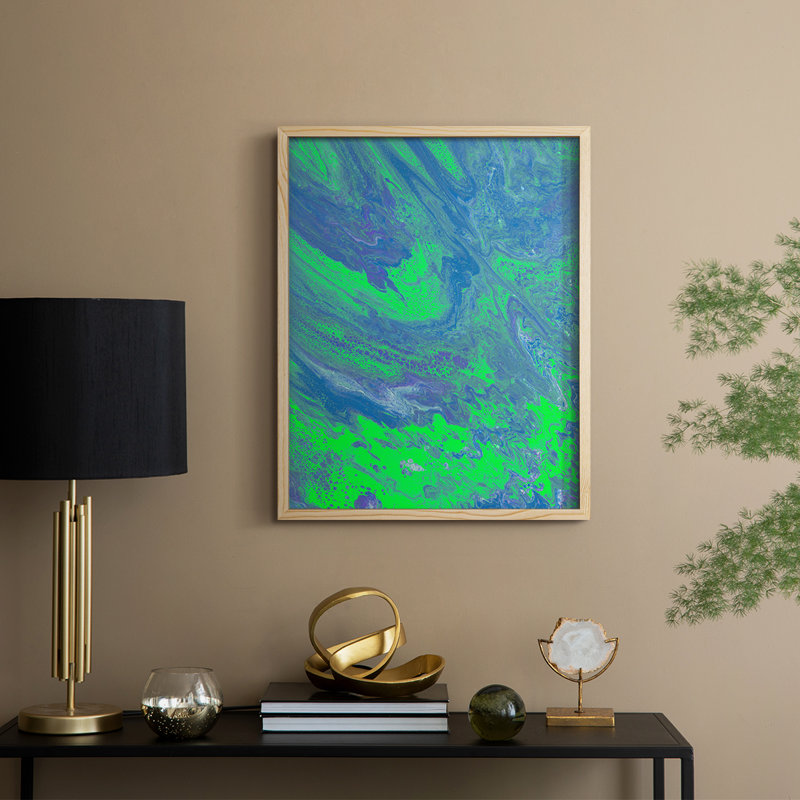 M93 Framed Print - Solid Wood, Natural, 21" H x 17" W