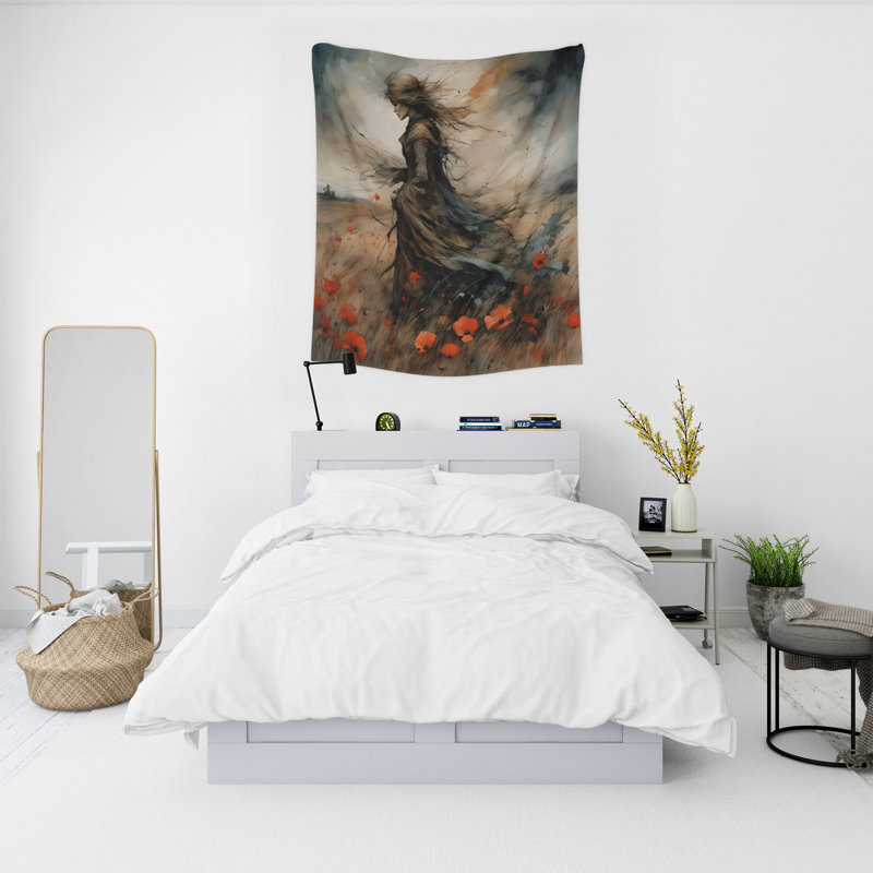 Tapisserie murale, H 88 po x l 104 po x P 1,2 po