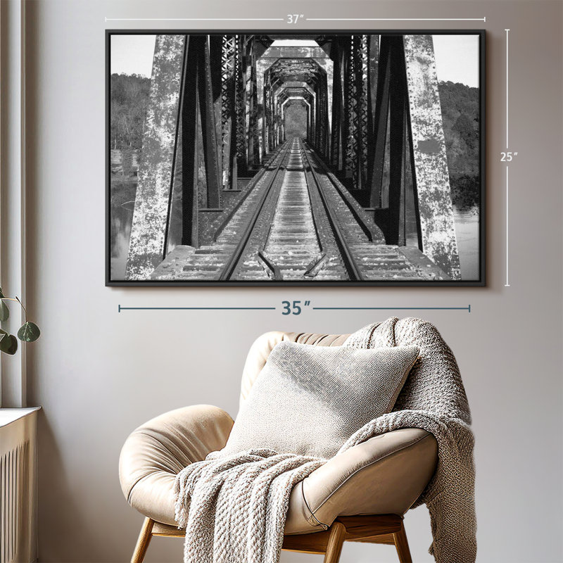 " Old Bridge ", 25" H x 37" W