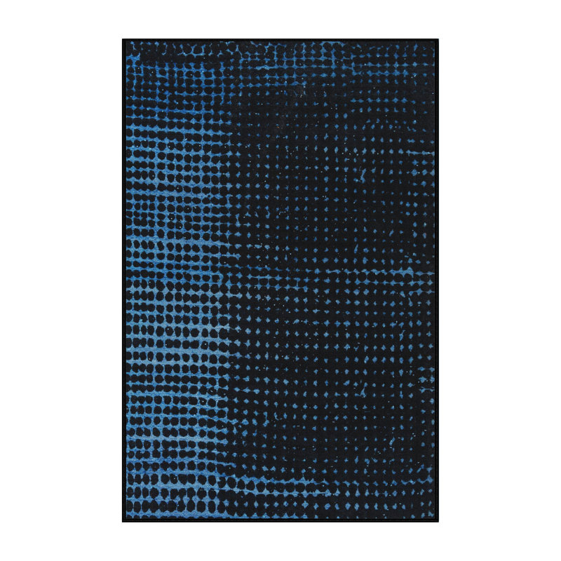Tapis abstrait moderne 4645, Rectangle de 2 pi x 3 pi