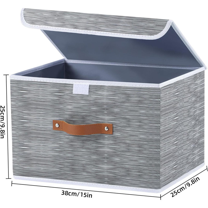 Brayden Studio Fabric Box