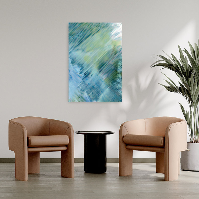 Art contemporain, art côtier abstrait, H 36 po x l 24 po