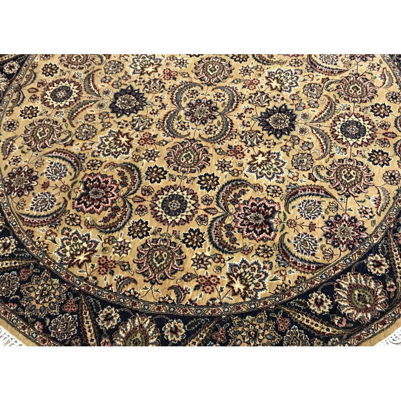 Manchuria One-of-a-Kind Round 6' X 6' Hand Knotted Area Rug