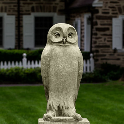 Bird Owl Garden Statue