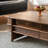 Black walnut end table-110329286