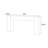 Modern simple black console table-1652102445