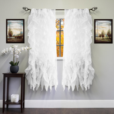 Fulda Semi Sheer Curtain Single Panel