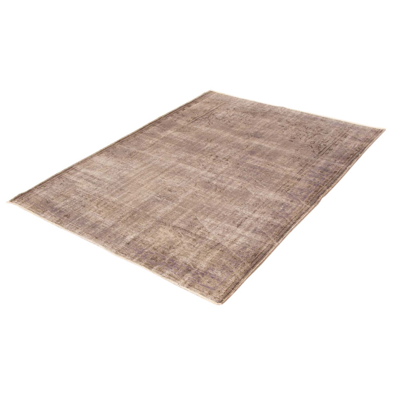 Monick One-of-a-Kind 6'9" X 9'0" 1990s Wool Area Rug in Grey