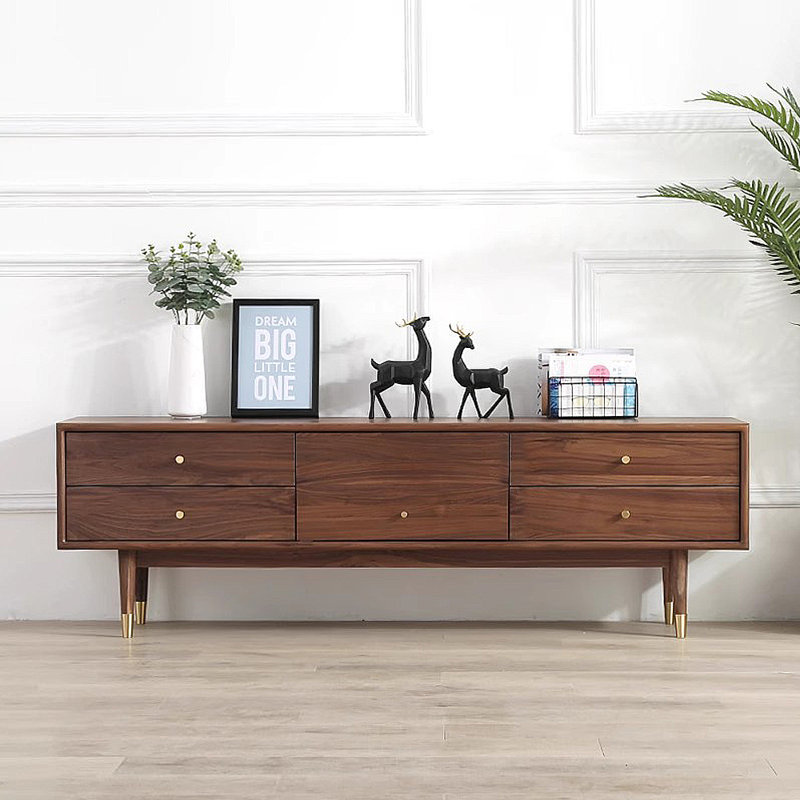 Meuble télé et meuble de rangement moderne et minimaliste