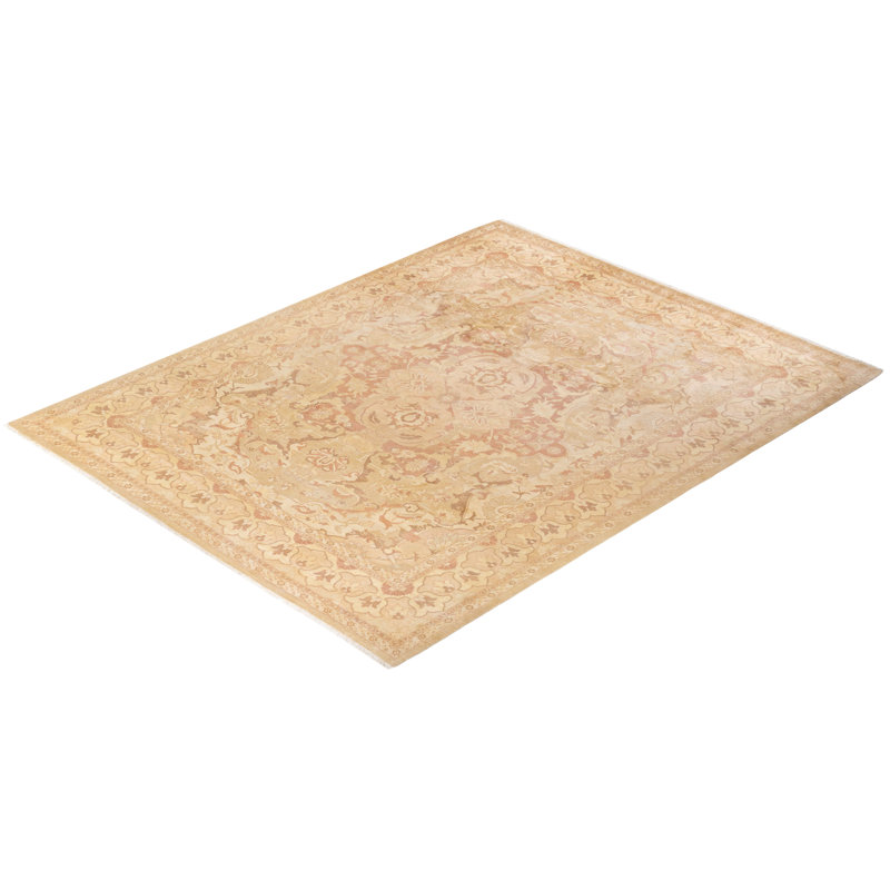 Eclectic One-of-a-Kind 9' 1" X 11' 7" Hand Knotted Area Rug