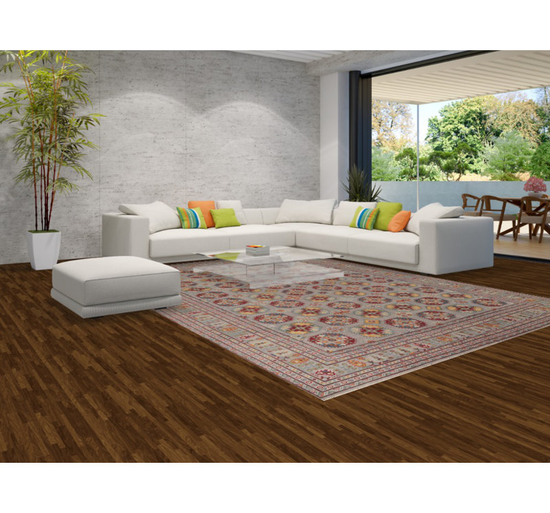 All-Over Kazak Handmade Area Rug 10x13