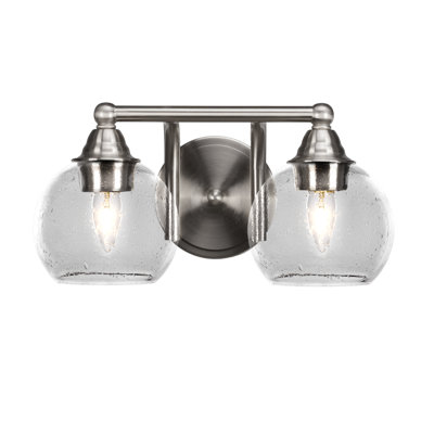 Barre d'éclairage de salle de bain 2 lumières Michell