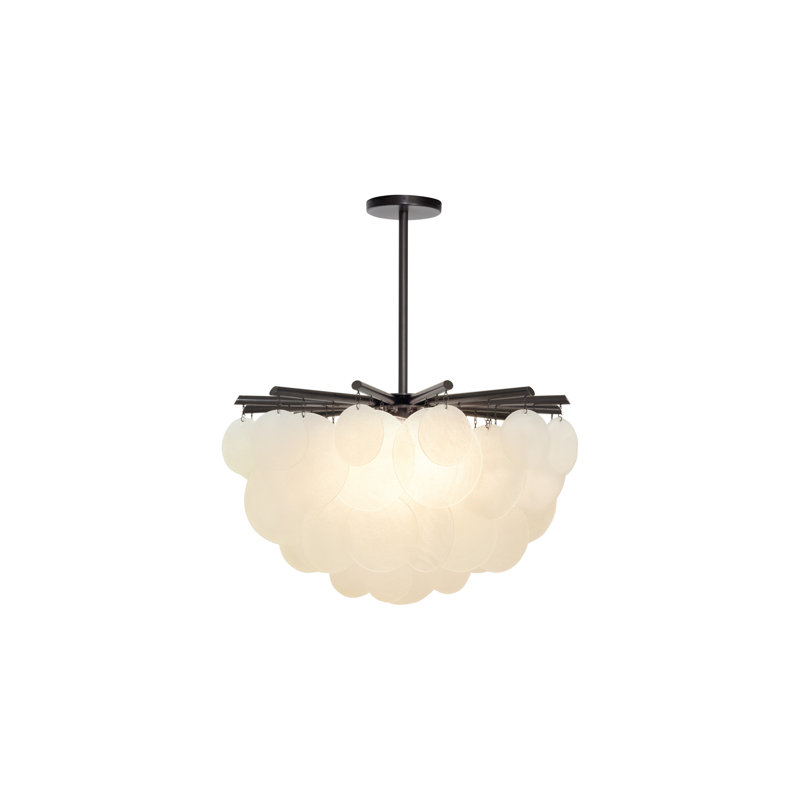Nimbus 4 - Light Dimmable Chandelier, Bronze