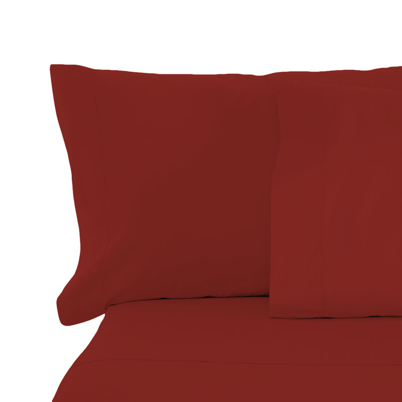 Taie d'oreiller en microfibre , Bourgogne, Taie d'oreiller taille très grand