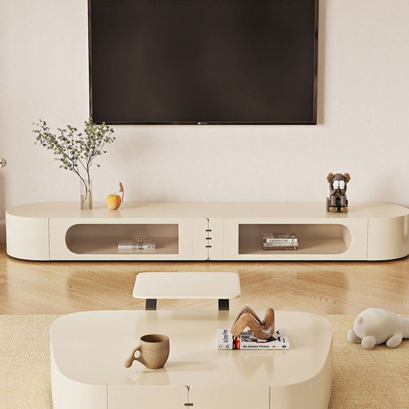 Table basse simple de style crème moderne