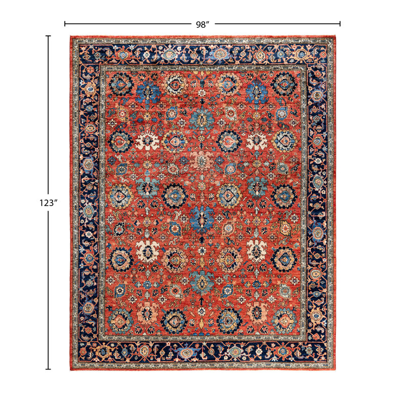 Serapi One-of-a-Kind 8' 2" X 10' 3" Hand Knotted Area Rug